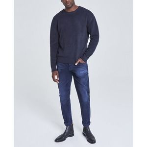 NWT $198 AG The Clyfton Relaxed Tapered Corduroy Pants Jeans Midnight Blue Sz 38